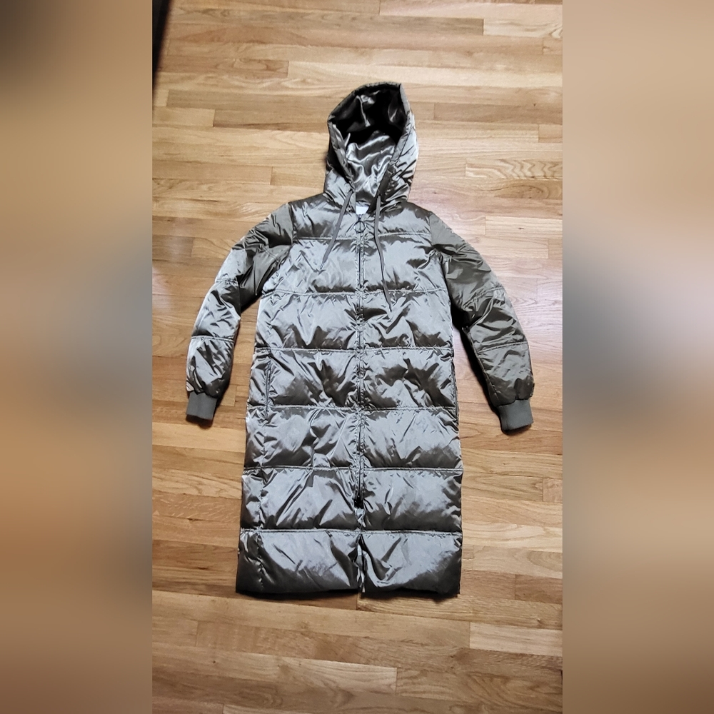 Avec les filles long Puffer down coat